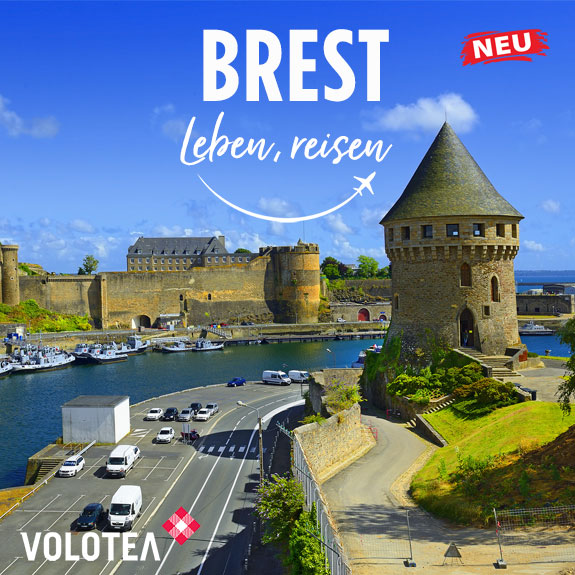 Actualités - Neu : Brest mit VOLOTEA ab Straßburg !